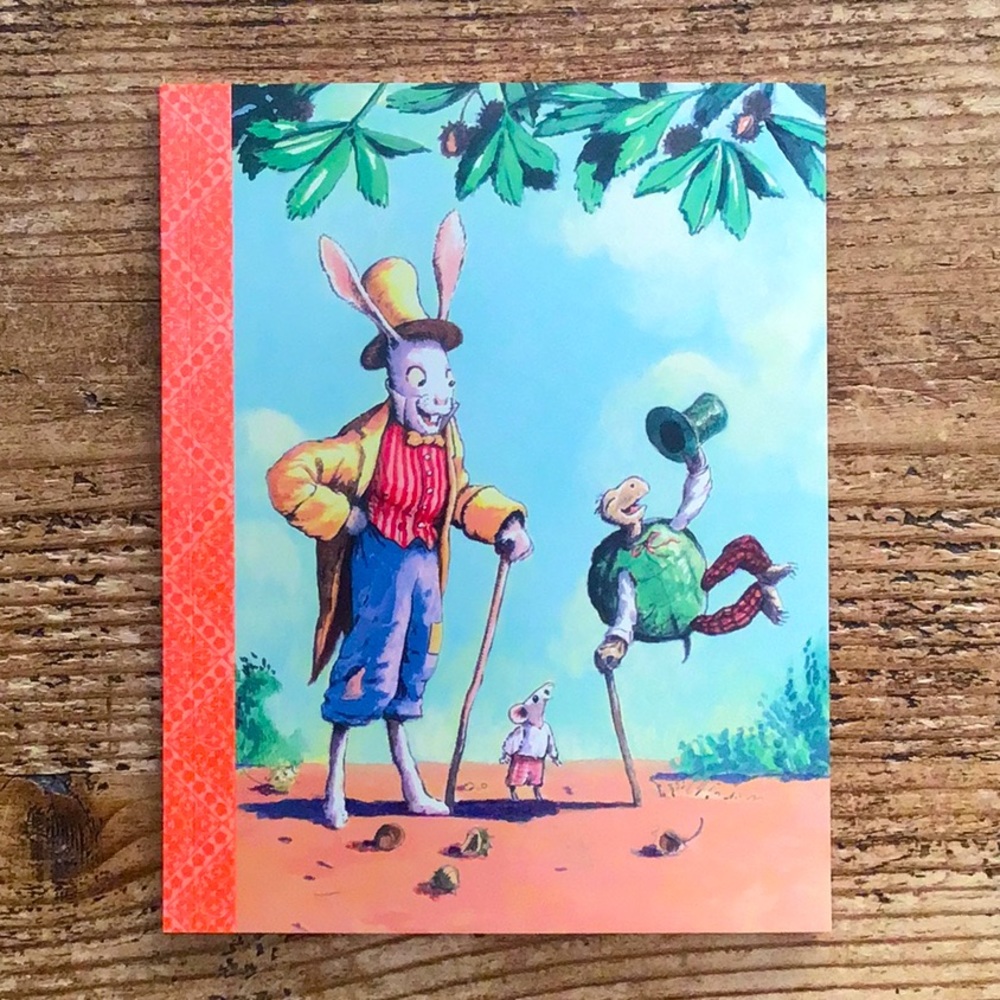 Whimsical Lined Notebook by eeBoo